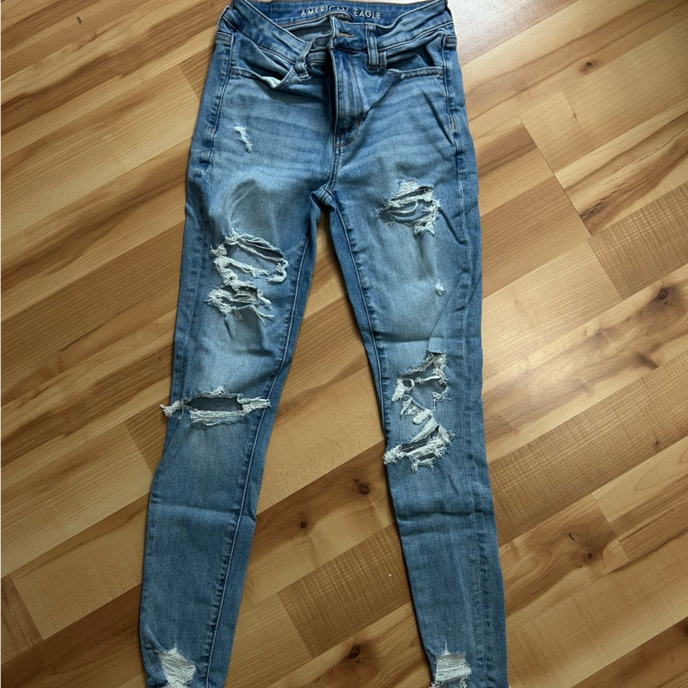 American Eagle Outfitters Light Blue Denim